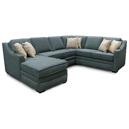 Sectional Sofa with Five Seats